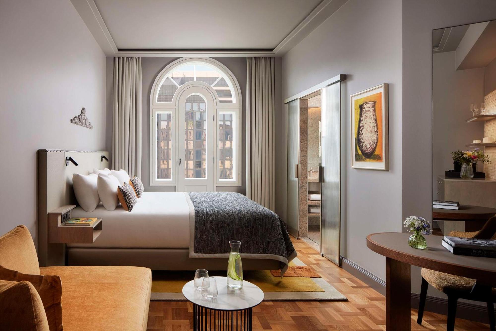 Nh Collection Helsinki Grand Hansa Экстерьер фото A guest room at the hotel